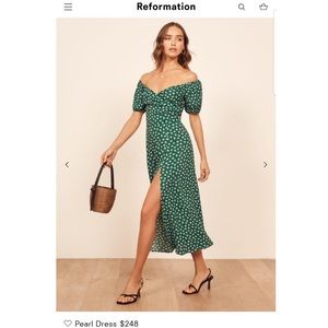 Reformation Pearl Dress | size 4